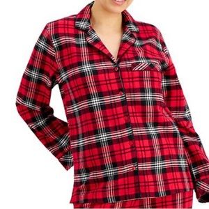 Plaid Pajama Shirt Charter Club
